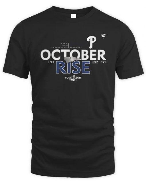 Philadelphia Phillies October Rise 2022 Postseason Vintage Shirts