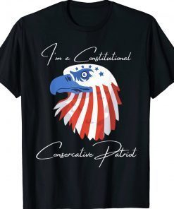 I'm a Constitutional Conservative Patriot Retro Shirts