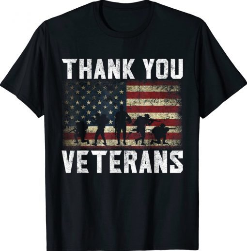 Veterans Day Gifts Thank You Veterans Proud Shirt Tee Shirt