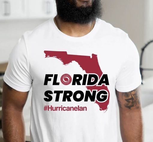 Florida Strong Tee, Hurricane Ian, Support Hurricane Ian 2022, Relief Funds, Support Florida Shirts