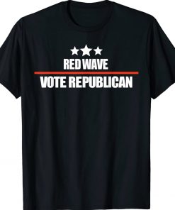 The Red Wave Is Coming 2024 Vintage Shirts