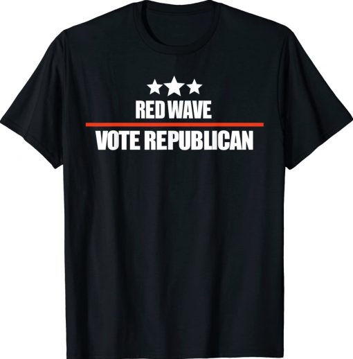 The Red Wave Is Coming 2024 Vintage Shirts