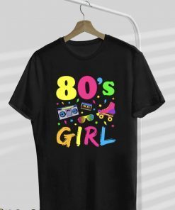 80’s Girl Birthday Party Costume Retro Shirts