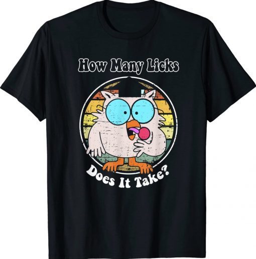 How Many Licks Does It Take Vintage Shirts