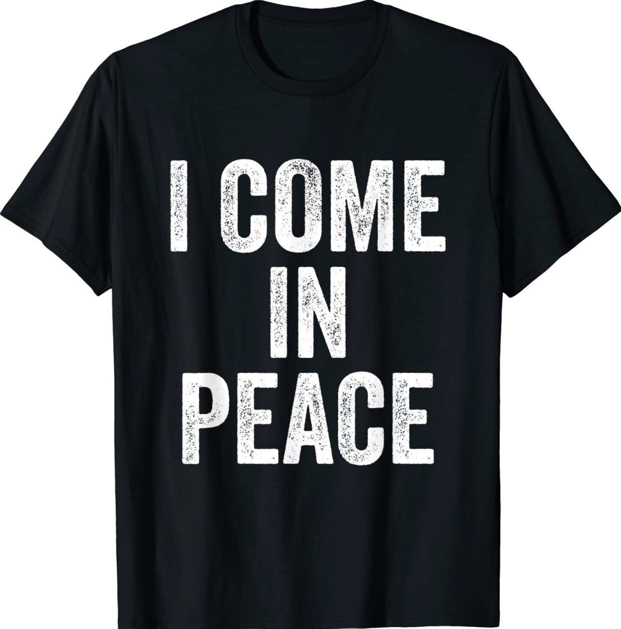 I COME IN PEACE I'M PEACE Couple's Vintage Shirts