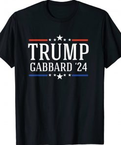 Trump and Tulsi Gabbard 2024 Presidential TShirt