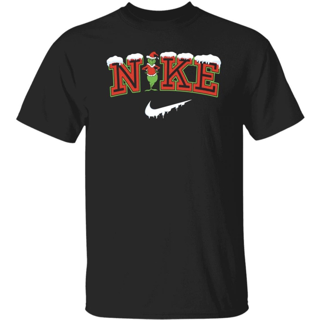 Grinch Nike Christmas Snow Unisex Shirts ReviewsTees