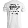 Thanks To Bidenflation Halloween Funny Shirts