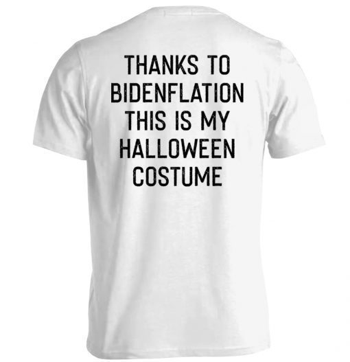 Thanks To Bidenflation Halloween Funny Shirts