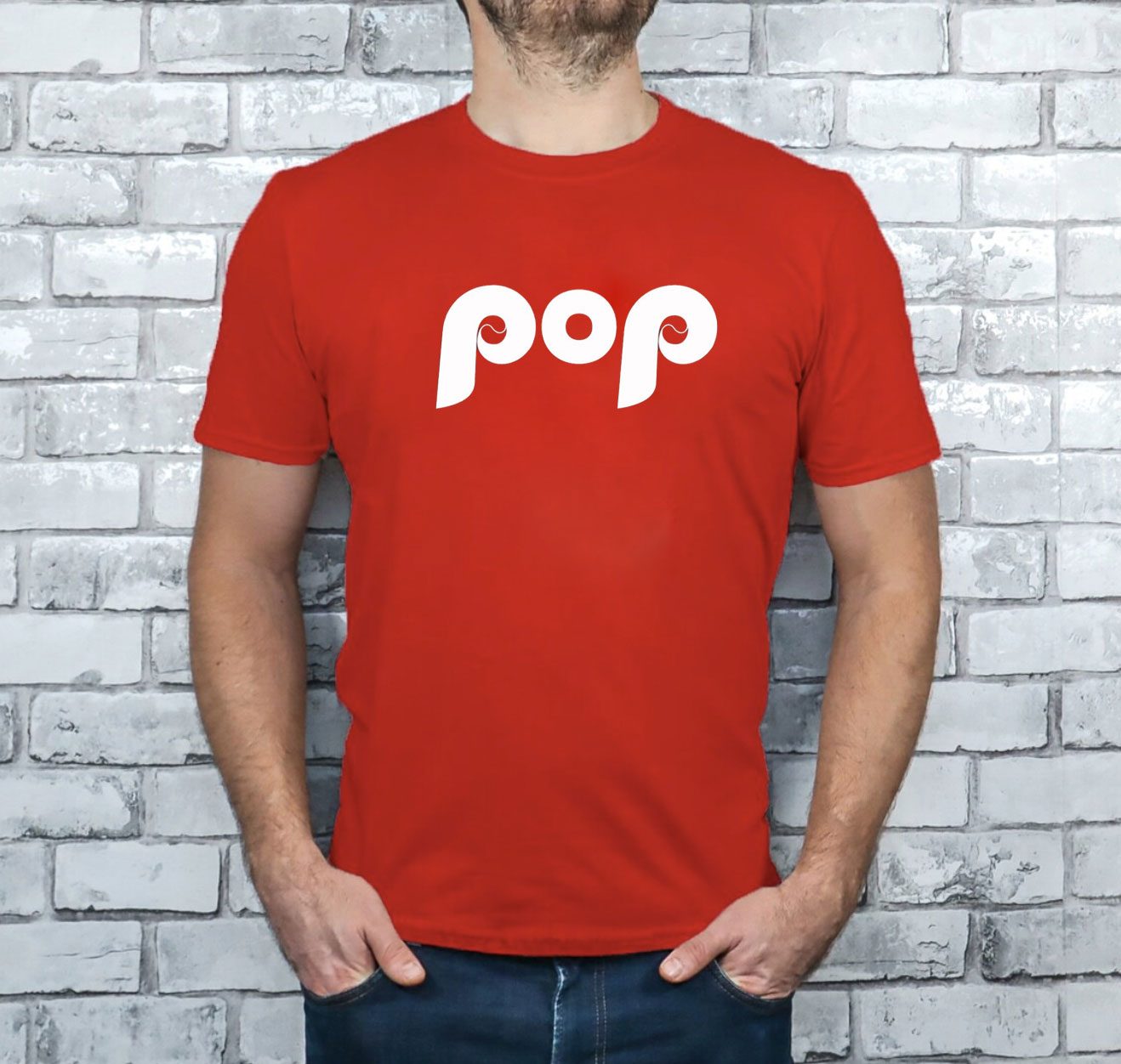 Philadelphia Phillies Inspired Pop Shirt Customizable 