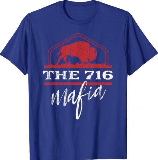 Buffalo Mafia for The 716 Area Code Buffalo NY Vintage Shirts