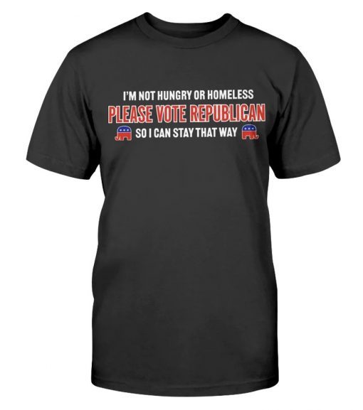 Please Vote Republican Vintage TShirt
