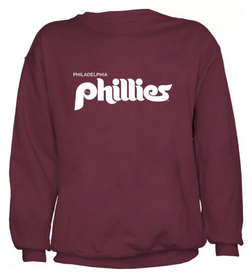 Philadelphia Phillies Maroon Cooperstown Vintage Shirts