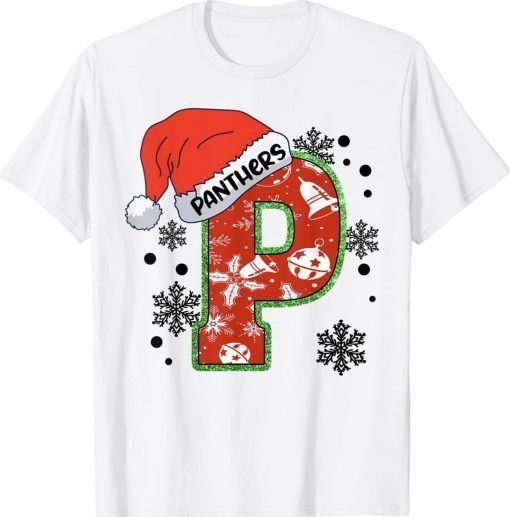 Christmas Mascot Santa Hat Xmas Panthers Gift Shirts