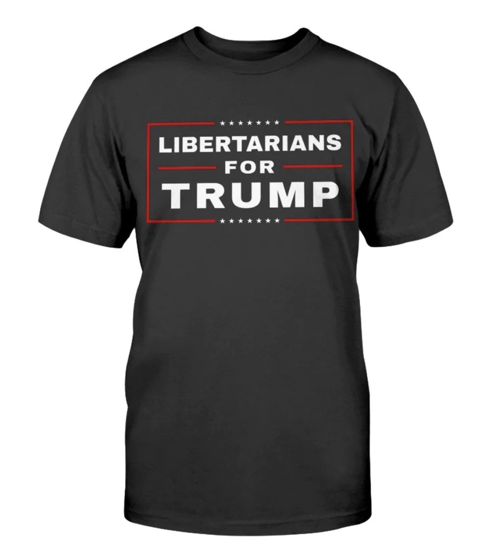 Libertarians For Trump 2024 Unisex TShirt ReviewTees