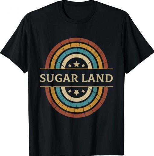 Vintage Sugar Land City Pride Home Texas State 70s Style Vintage Shirts