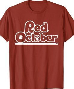 Official Red October Philly Philadelphia Baseball 2023 TShirt