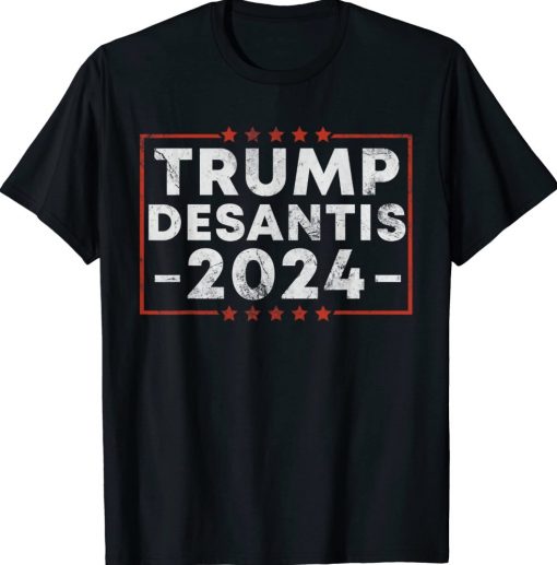 TRUMP RON DESANTIS PRESIDENT 2024 Unisex TShirt