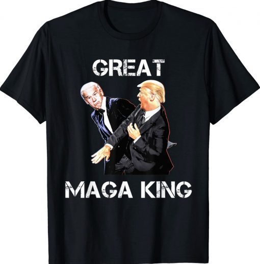 Super Ultra Mega Maga Trump Liberal Supporter Vintage TShirt