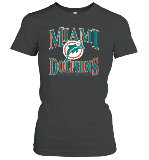 Men's 2023 Miami Dolphins Playability Logo Est 1965 T-Shirt - ReviewTees