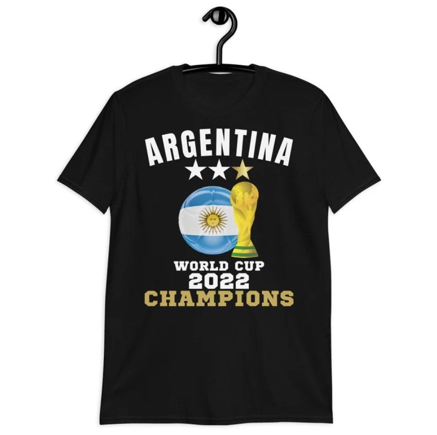 Official Argentina World Cup Champions 2022 Shirt - ReviewTees