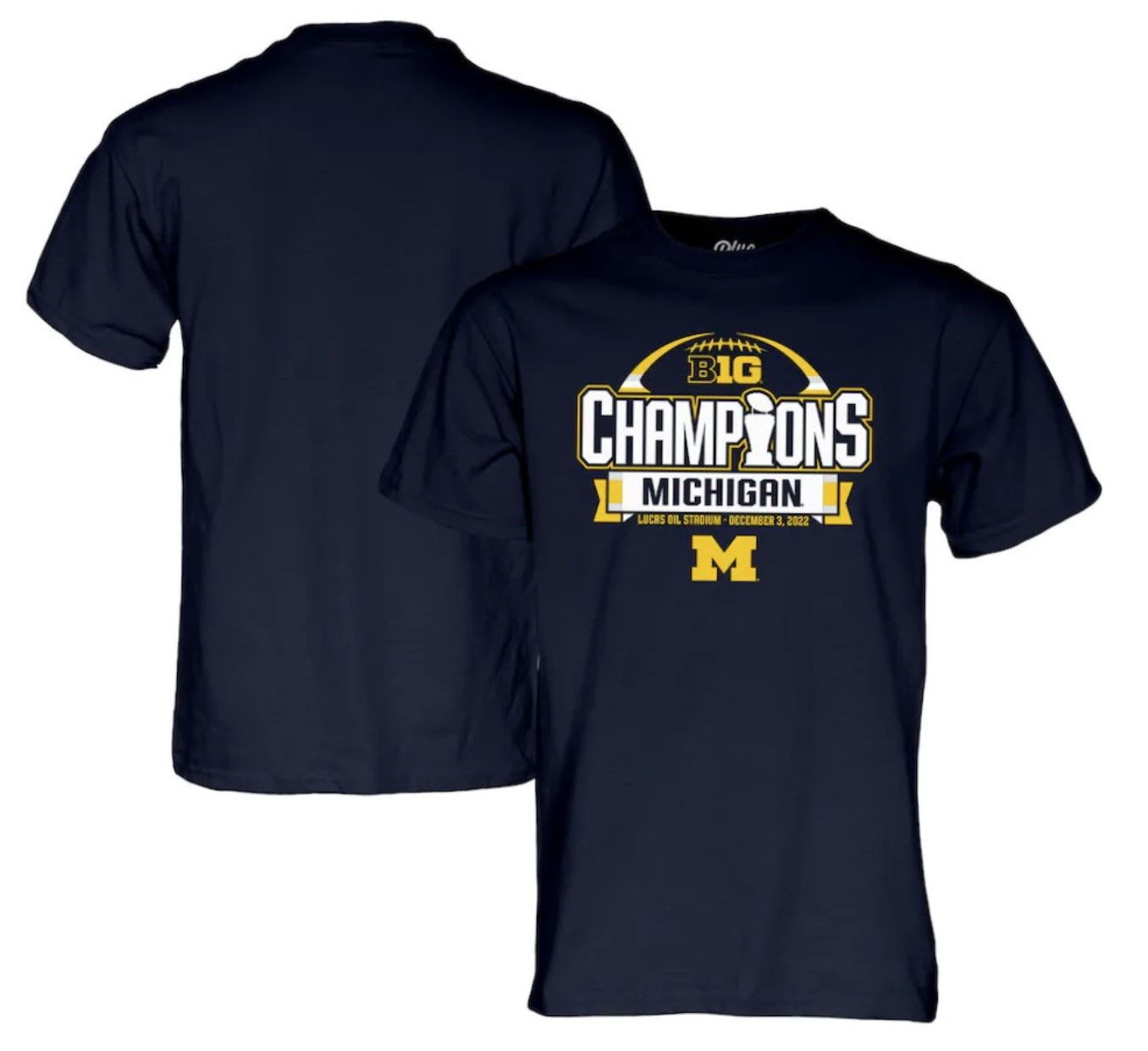 Michigan Wolverines 2022 Big Ten Football Conference Champions Vintage ...