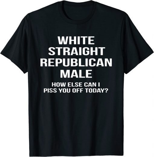 White Straight Republican Male Vintage TShirt