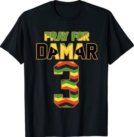 Pray For Damar Jamaican Shirt