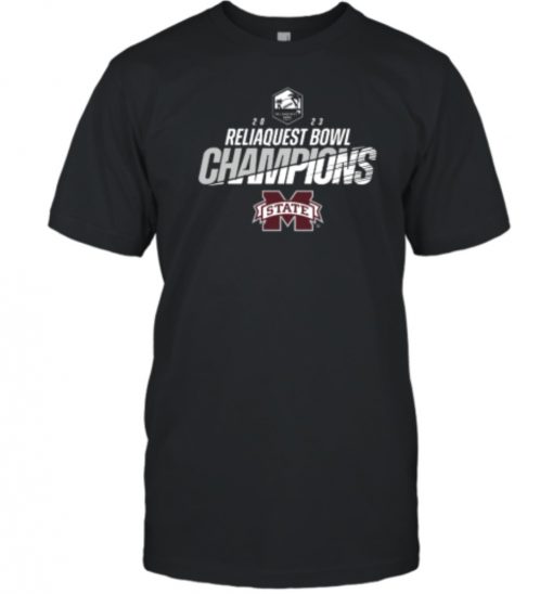 2023 Reliaquest Bowl Mississippi State Champion Vintage Shirts