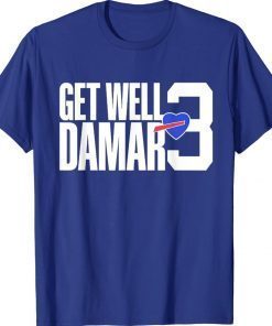 Pray For Damar Get Well Damar Vintage T-Shirt