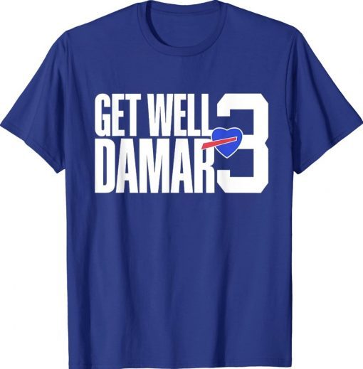 Pray For Damar Get Well Damar Vintage T-Shirt