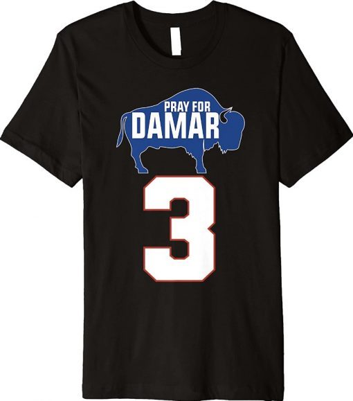 Pray for Damar 3 Buffalo Love For 3 We Are With You Premium Classic Shirt