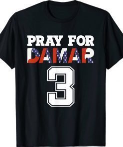 Pray for Damar We are with you 3 USA Gift Shirt