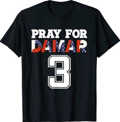 Pray for Damar We are with you 3 USA Gift Shirt
