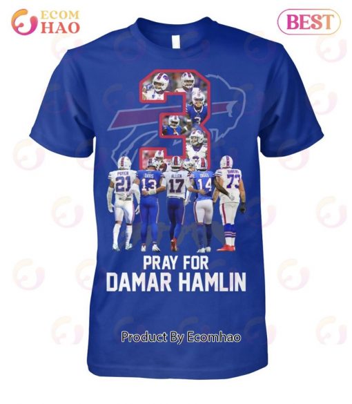 2023 Buffalo Bills Pray For Damar Hamlin Shirt