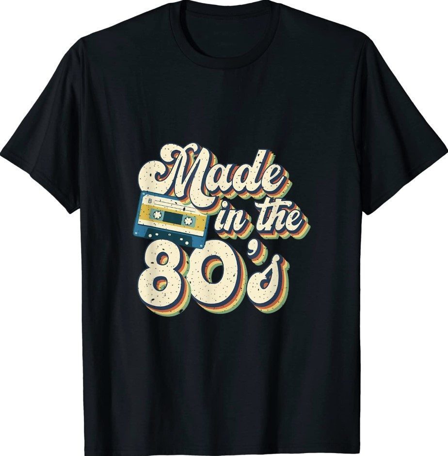 Made in the 80's Retro Wave Vintage Aesthetics Shirts - ReviewsTees