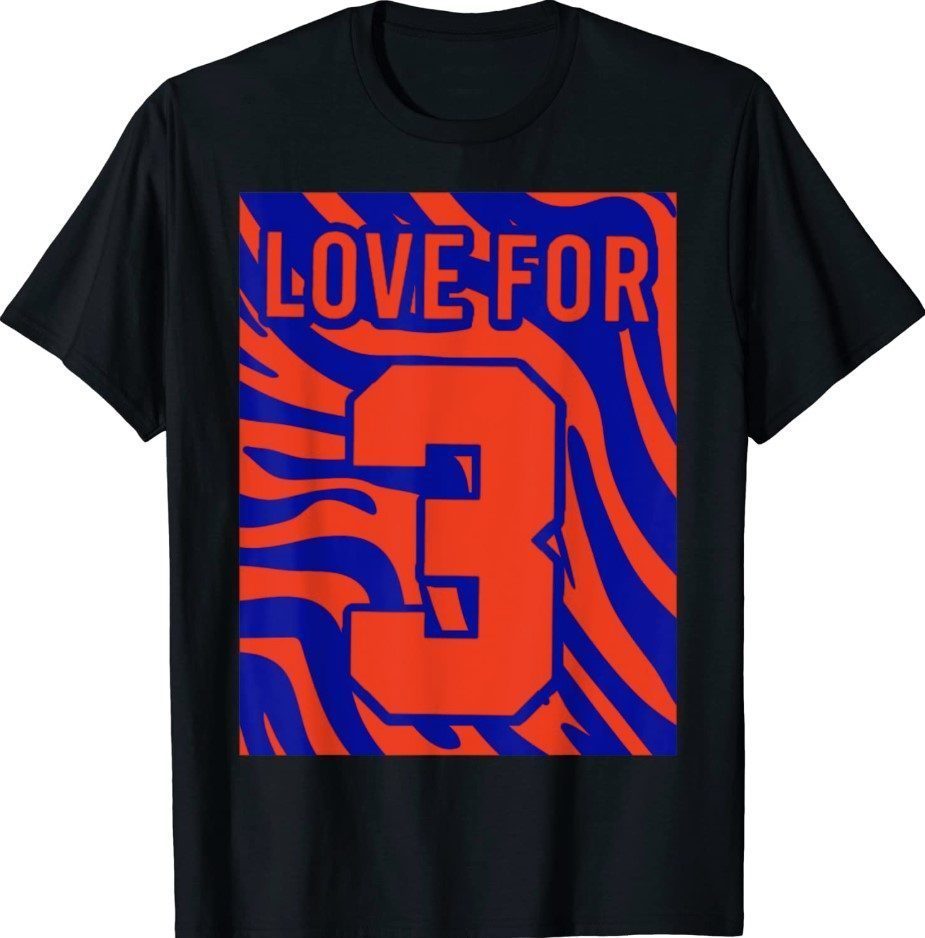 Love For 3 Pray For Damar Gifts T-Shirt