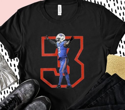Damar Hamlin 3, Buffalo Bills Gift Shirt