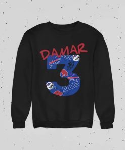 Damar Hamlin 3, Pray For Damar, Love Damar Hamlin Tee Shirts