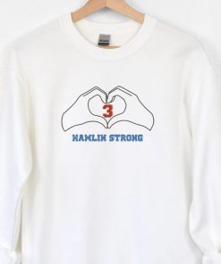 Damar Hamlin Strong, Heart Hands For 3, Love For Damar Shirt