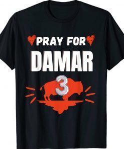 Pray for Damar Love for 3 buffalo Vintage T-Shirt