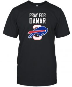 Buffalo Bills Damar Hamlin Love For 3 Damar Gift T-Shirt
