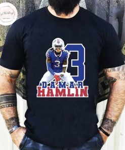 Support Damar Hamlin, Buffalo Hockey Love For 3 Gift TShirt