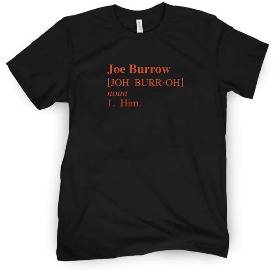 JOE BURROW DEFINITION VINTAGE SHIRTS ReviewTees
