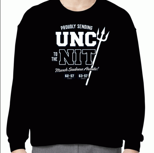 Vintage Proudly Sending UNC To the NIT 2023 Shirts