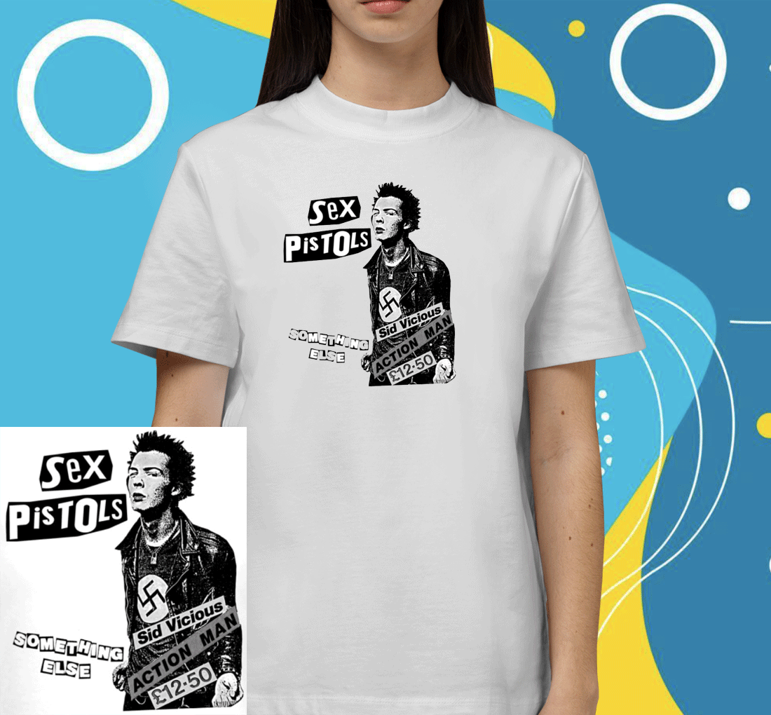 Sid Vicious Action Man Sex Pistols Something Else Vintage TShirt -  ReviewTees ✓