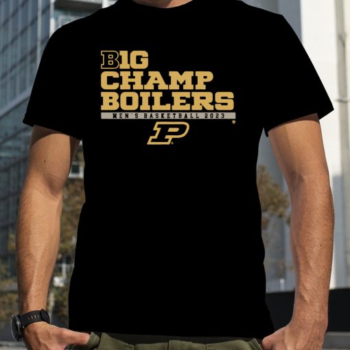 Purdue Basketball 2023 B1G Champ Boilers Classic Shirts