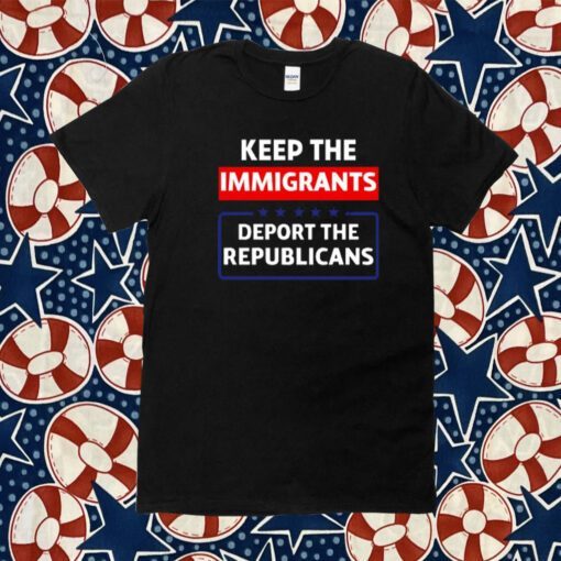 Keep The Immigrants Deport The Republicans Cook Colorado Unisex Shirt