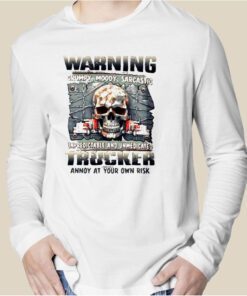 Warning Grumpy Moody Sarcastic Unpredictable And Unmedicated Mechanic Annoy At Your Own Risk Retro Shirt