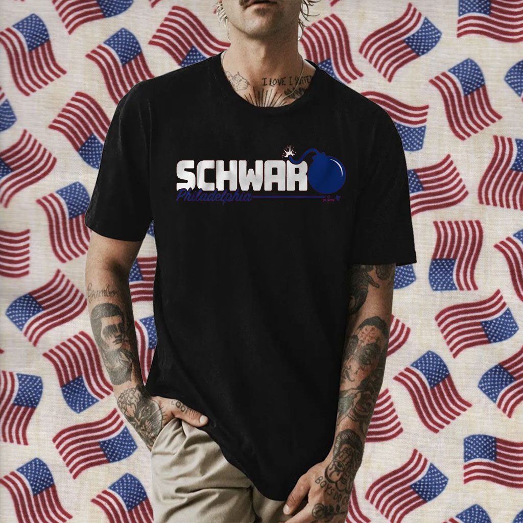 KYLE SCHWARBER: SCHWARBOMB LOGO OFFICIAL SHIRT - ReviewsTees